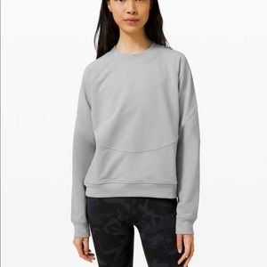 CITY SWEAT CREW LULULEMON SIZE 8